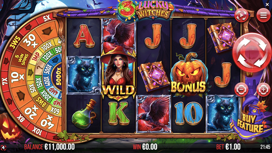 Bild på 3 Lucky Witches slots